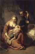 The Holy Family Rembrandt